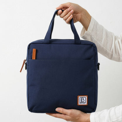 Brisby Koeltas Lunchtas 7L - Inclusief 2 Koelelementen & Schouderband - Blauw