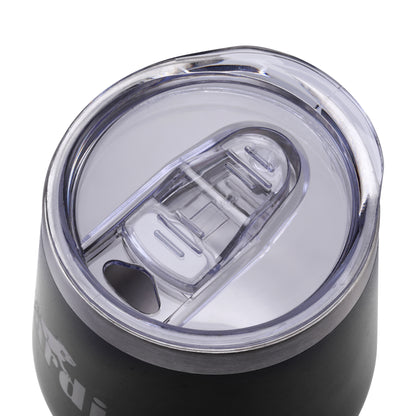 Bardi Thermosbekers 0,3L RVS zwart set -  incl. deksels - dubbelwandig
