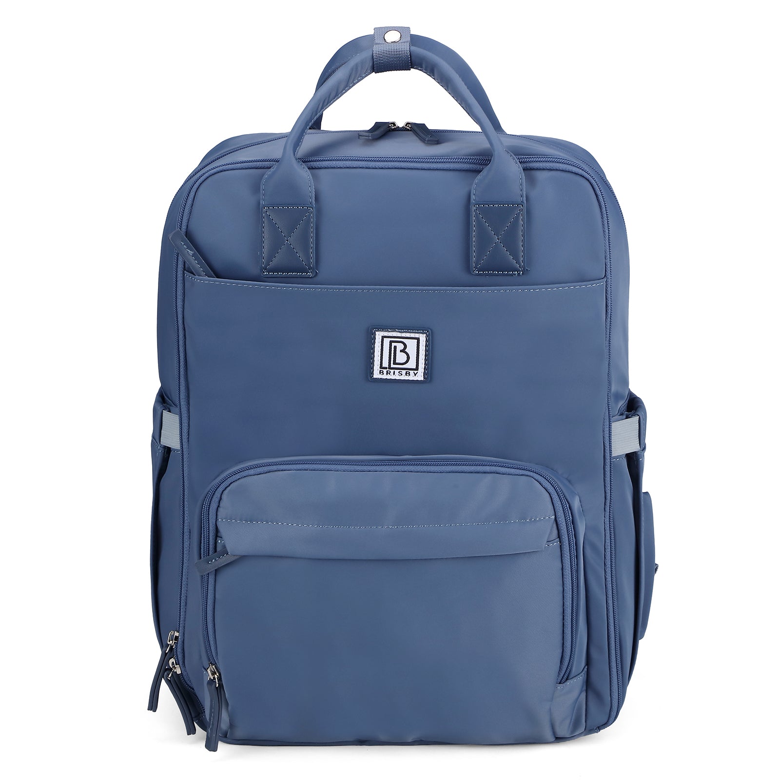 Brisby slijtvaste Luiertas – verzorgingstas – met buggymontage - Nordic Blue