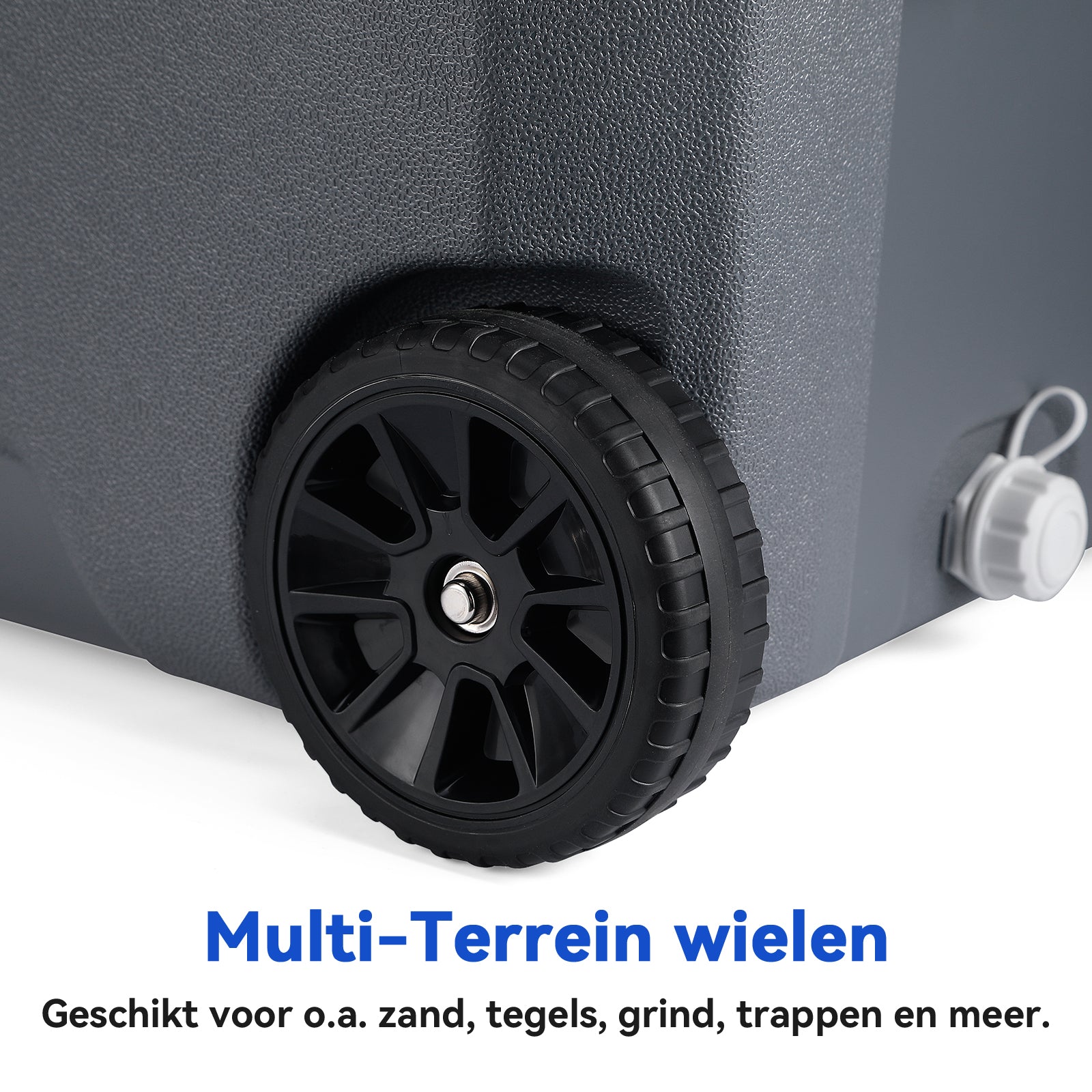Cool box 45L grey - 3 days insulation - 4 cooling elements - temperature-safe closure