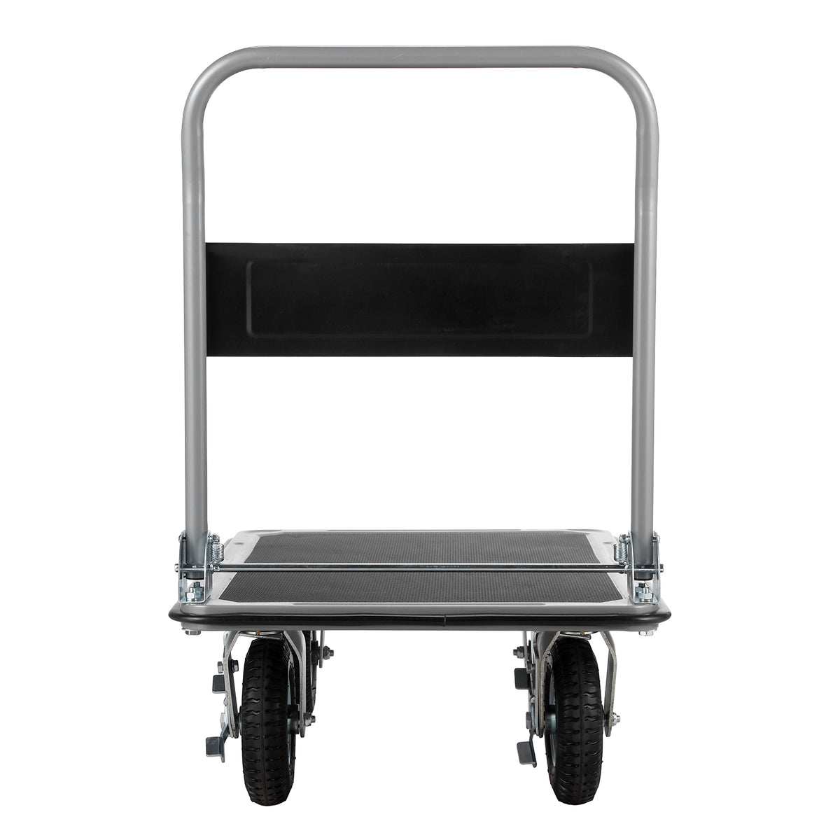 Packaway Professionele Opvouwbare Transportwagen 350 kg – Transportkar met Rubberen Luchtbanden – Rem – Antislip Laadplateau