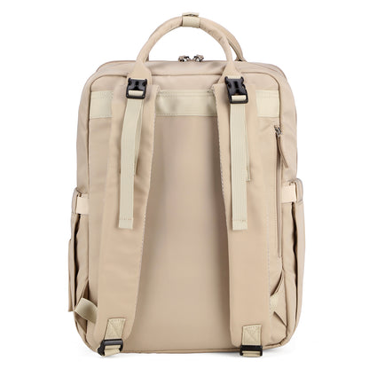 Brisby slijtvaste Luiertas – verzorgingstas – met buggymontage - Natural Champagne