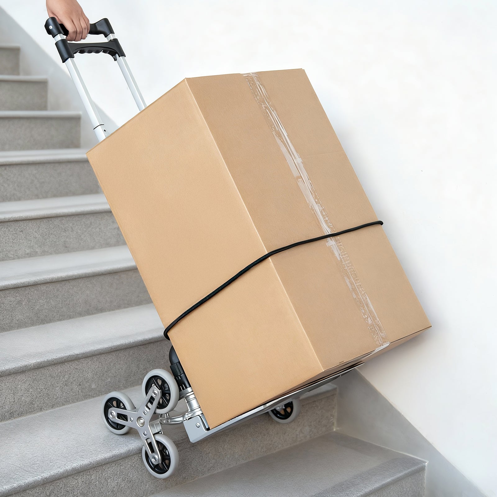 Packaway Steekwagen 70 kg - opvouwbaar - trapwielen - telescopisch handvat - aluminium