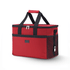 Koeltas 40L rood - Lunchtas - opvouwbaar - 4-laags geïsoleerd - incl. 4 gratis koelelementen en draagband