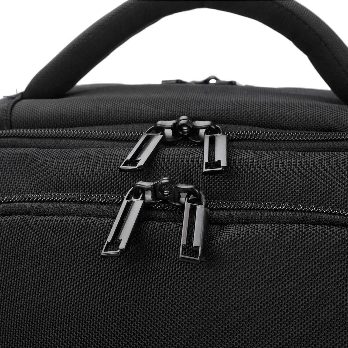Brisby Rugzak Pro 2 – Laptoprugzak tot 15,7 inch voor Werk, School en Reizen – Waterafstotend – Met Tabletvak, Antidiefstalvak en Trolleysleeve – Zwart