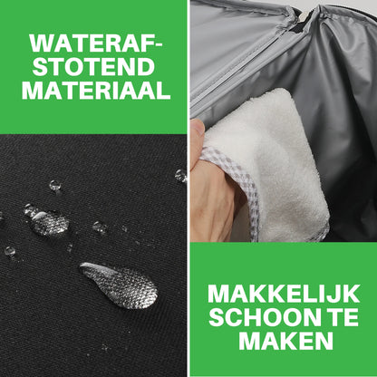 Koeltas 25L zwart - rugzak - 4-laags geïsoleerd - waterafstotend - incl. 2 gratis koelelementen en bieropener