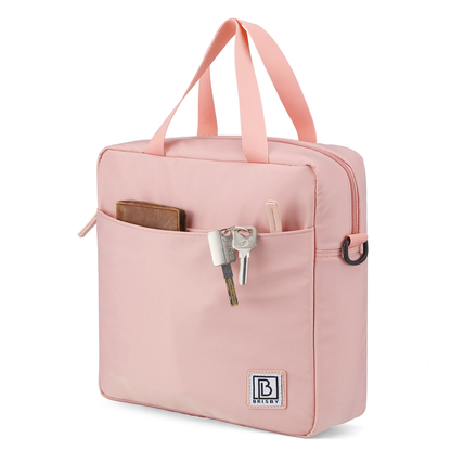 Brisby Koeltas 7L smooth pink - incl. 2 koelelementen, schouderband