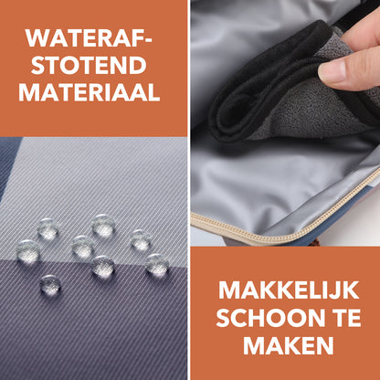 Brisby Koeltas Lunchtas 4L - Waterafstotend - Geïsoleerde Kolftas - Inclusief Koelelement - Blok
