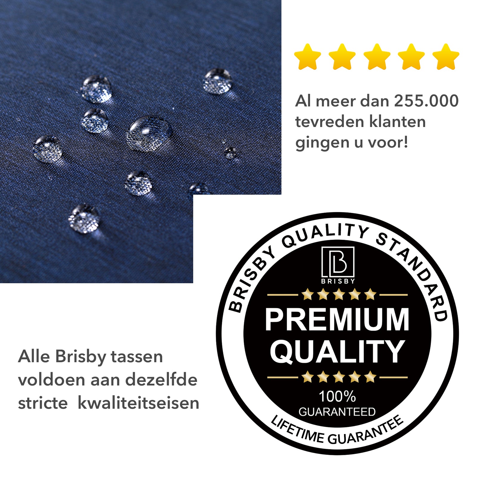 Brisby Koeltas & Lunchtas 2,5 Liter voor Kinderen - Inclusief Koelelement & Naamkaartje - Blauw