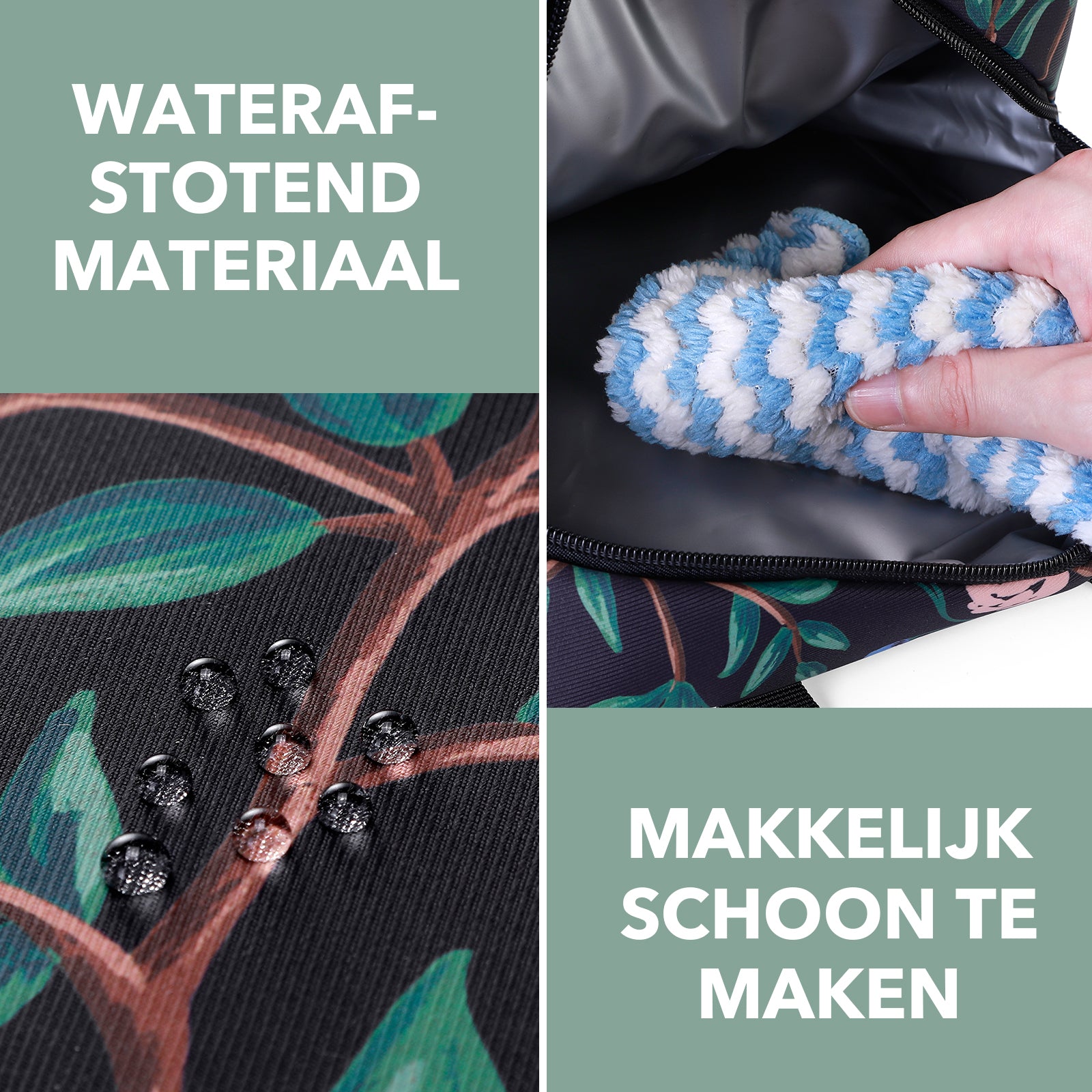 Brisby Koeltas Lunchtas 4L - Waterafstotend - Geïsoleerde Kolftas - Inclusief Koelelement - Passion Flower