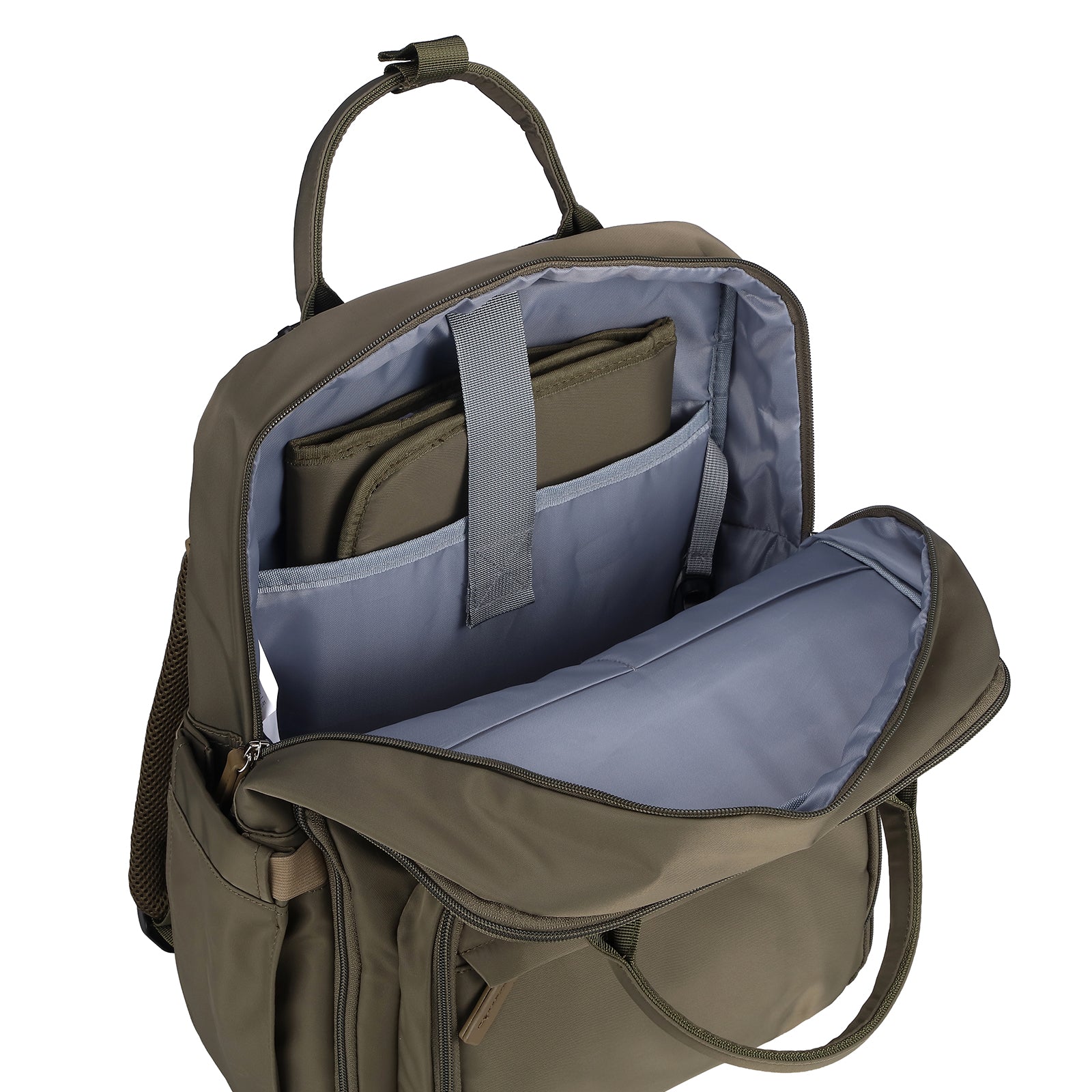 Brisby slijtvaste Luiertas – verzorgingstas – met buggymontage - Olive Green