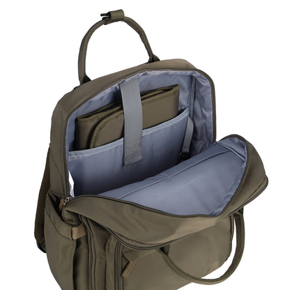 Brisby slijtvaste Luiertas – verzorgingstas – met buggymontage - Olive Green
