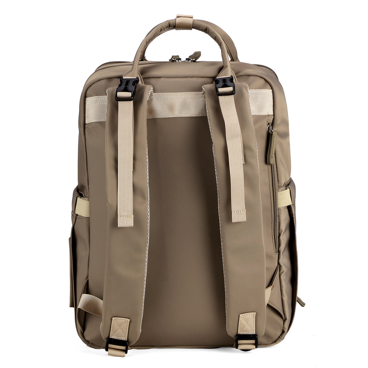 Brisby slijtvaste Luiertas – verzorgingstas – met buggymontage - Natural Greige
