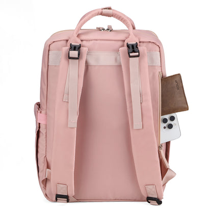 Brisby slijtvaste Luiertas – verzorgingstas – met buggymontage - Soft Pink