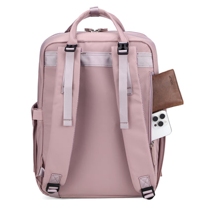 Brisby slijtvaste Luiertas – verzorgingstas – met buggymontage - Calm Lila