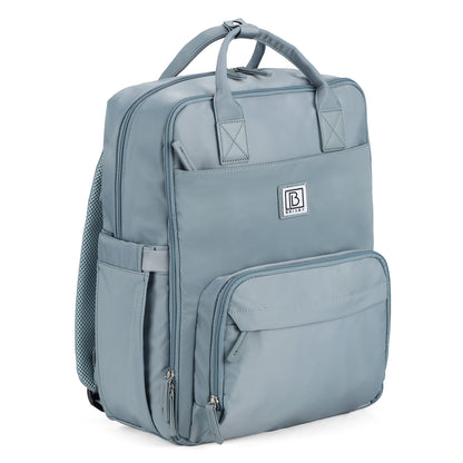 Brisby slijtvaste Luiertas – verzorgingstas – met buggymontage - Mist Blue
