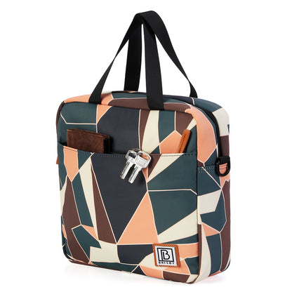 Brisby 4 Laags Geïsoleerde Koeltas - Lunchtas 7 liter - Abstract Colours