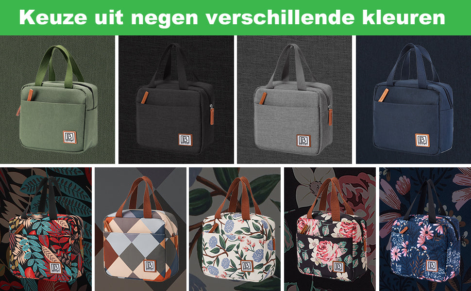 Brisby 4 Laags Geïsoleerde Koeltas - Lunchtas - Kolftas 4 liter - Blauw