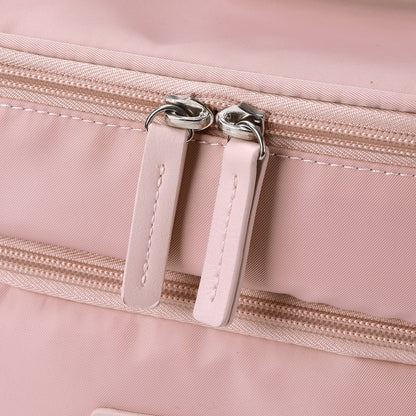 Brisby Koeltas 12 Liter – Lunchtas voor Werk & Onderweg – 2 Geïsoleerde Vakken – Inclusief 2 Koelelementen – Tot 10 Uur Koel- Soft Pink