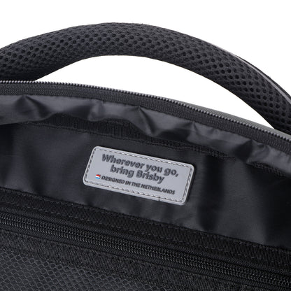 Brisby Rugzak Pro 1 – Laptoprugzak tot 15,7 inch voor Werk, School en Reizen – Waterafstotend – Met Tabletvak, Antidiefstalvak en Trolleysleeve - Groen