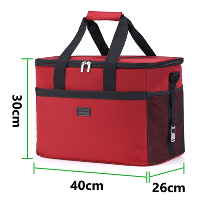 Packaway Koeltas 30L rood - incl. 4 koelelementen, draagband