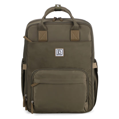 Brisby slijtvaste Luiertas – verzorgingstas – met buggymontage - Olive Green