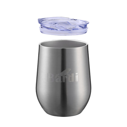 Bardi Thermosbekers 0,3L RVS set -  incl. deksels - dubbelwandig