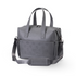 Venezia weekend bag grey - shoulder bag - travel bag - hand luggage - hard-wearing - incl. hanging hooks - PU leather
