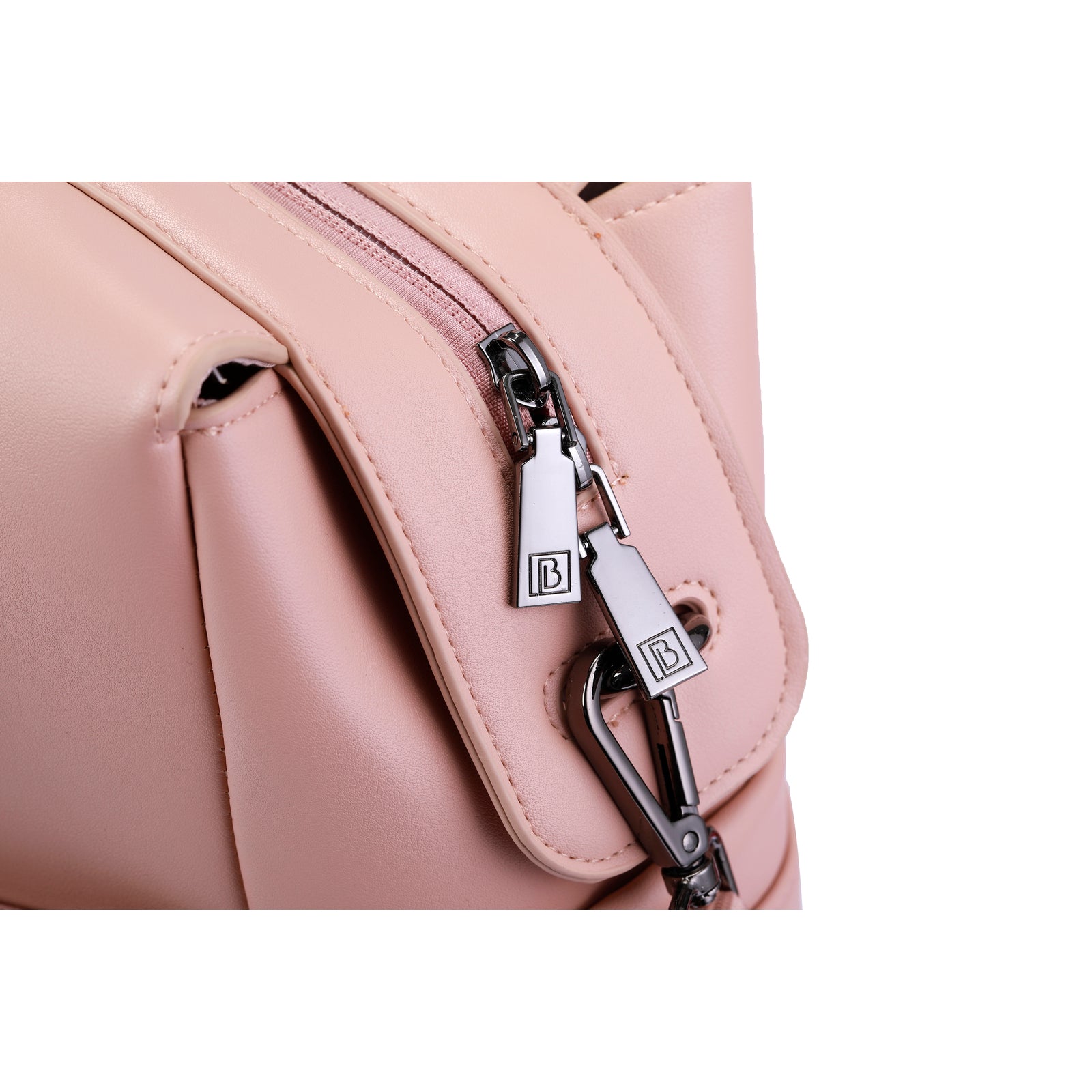Brisby Luiertas weekendtas Venezia roze - incl. koeltas, verschoningsmat