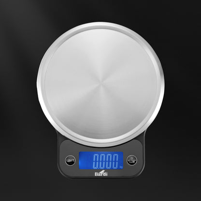 Bardi Digitale keukenweegschaal - Tarra functie - 1 g tot 10 kg - wit