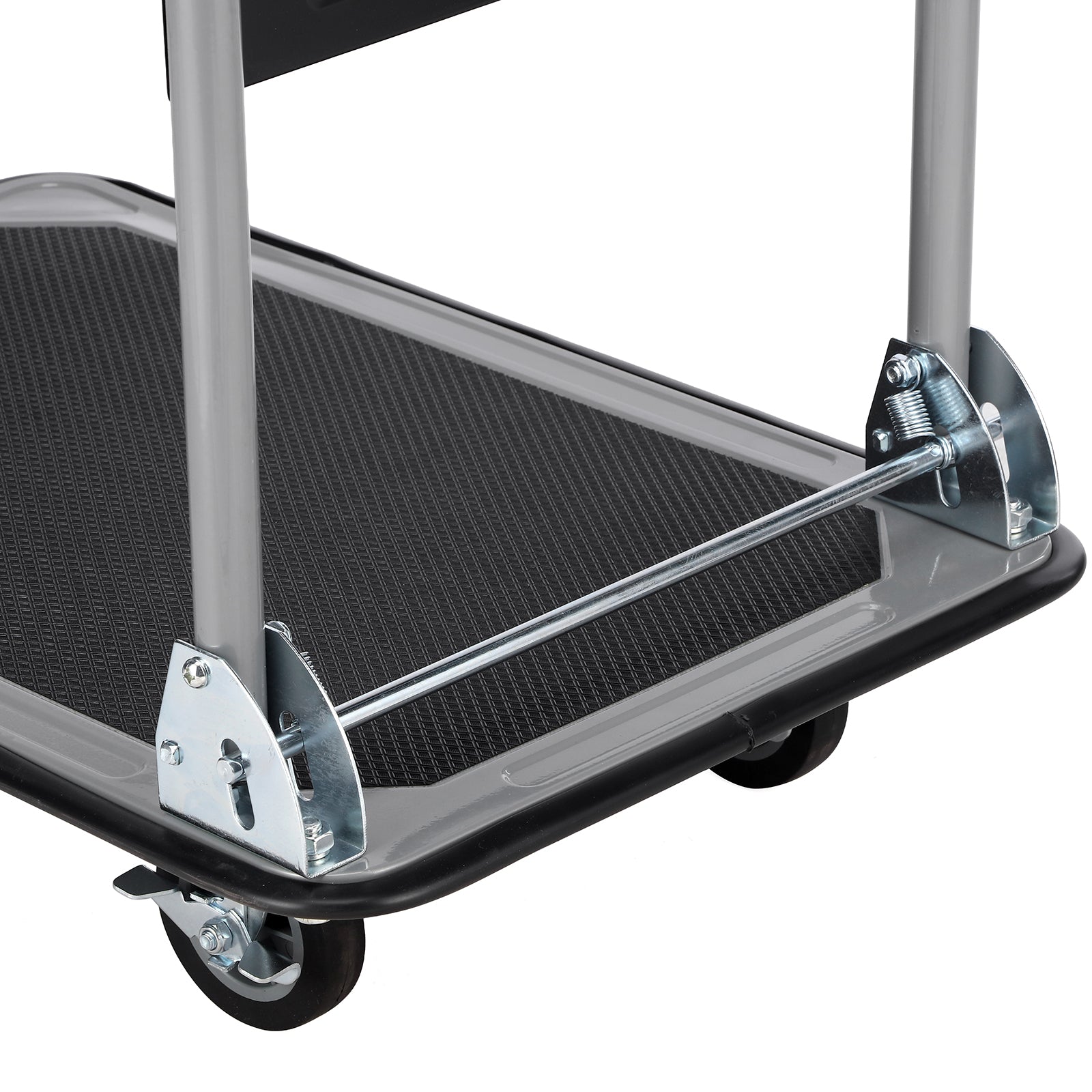 Packaway Professionele Opvouwbare Transportwagen 150 kg – Transportkar met Rem – Antislip Laadplatform – 4 Wielen