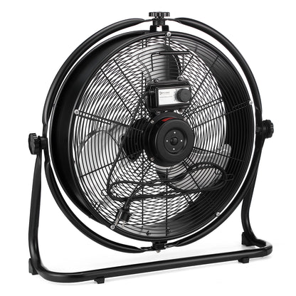 Dryconic wandventilator 500mm - Incl. wandbeugel - 3 snelheden - 360 graden draaibaar