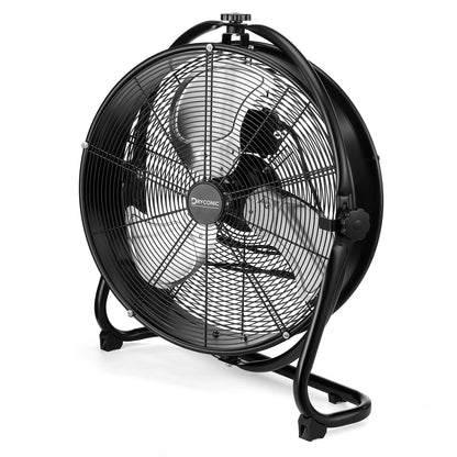 Dryconic wandventilator 500mm - Incl. wandbeugel - 3 snelheden - 360 graden draaibaar
