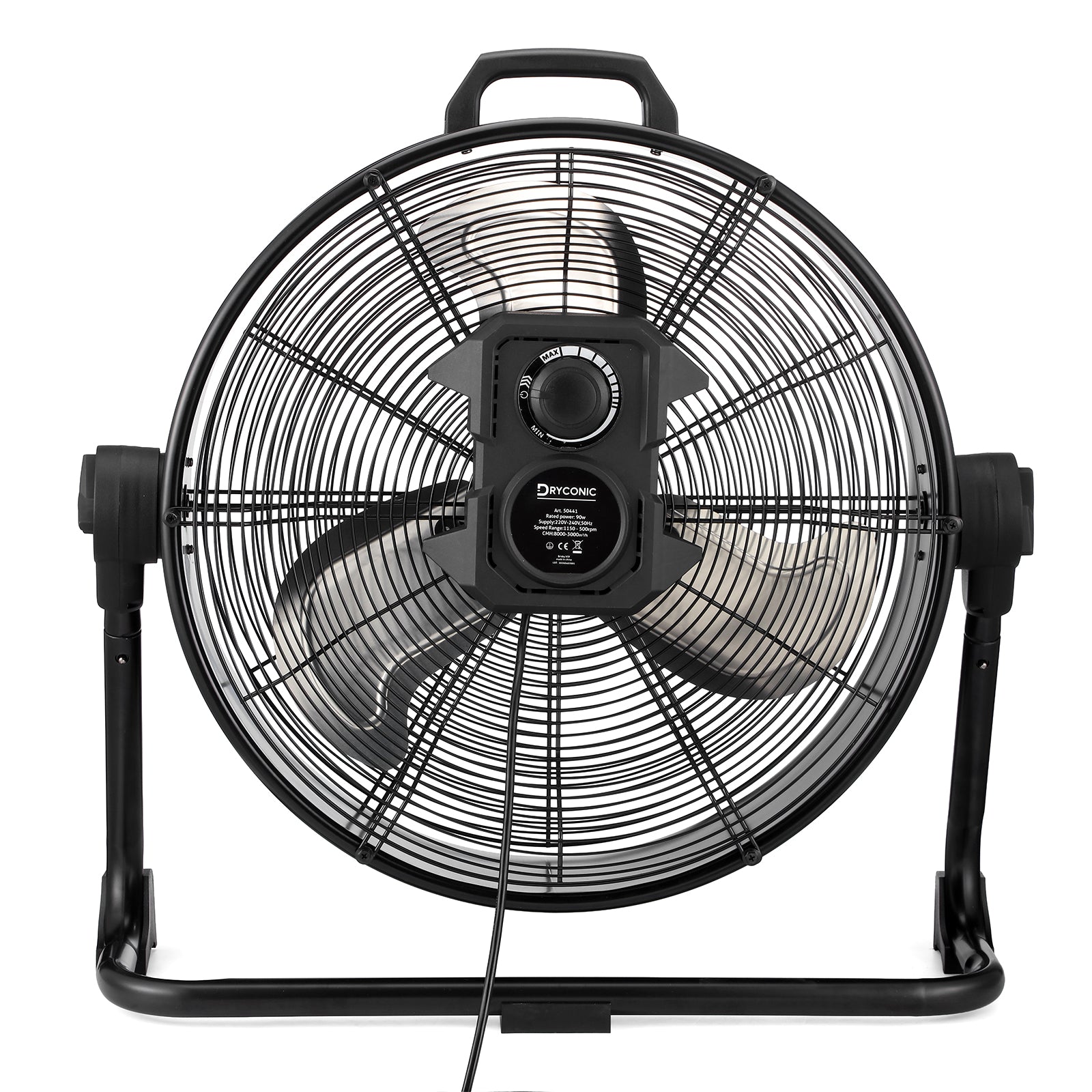 Dryconic Vario industriële ventilator 510mm - variabele snelheid tot 8000 m3/uur