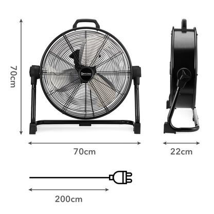 Dryconic Vario industriële ventilator 510mm - variabele snelheid tot 8000 m3/uur