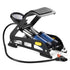 Packaway voetpomp dubbel cilinder met manometer - 8 bar - Presta en Schrader
