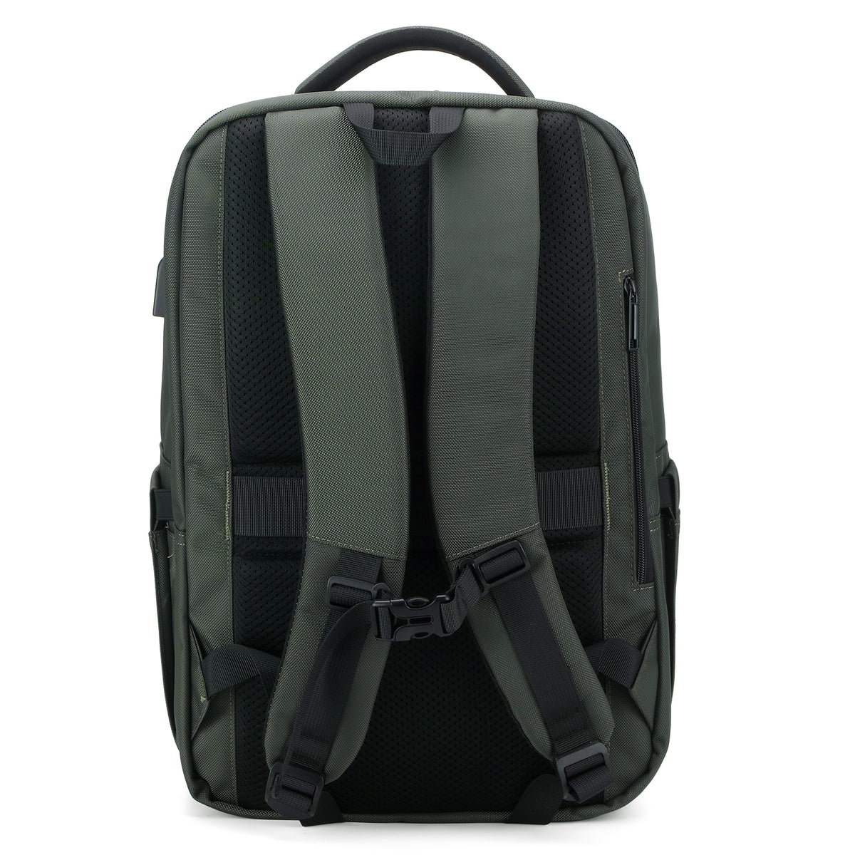 Brisby Rugzak Pro 2 – Laptoprugzak tot 15,7 inch voor Werk, School en Reizen – Waterafstotend – Met Tabletvak, Antidiefstalvak en Trolleysleeve – Groen