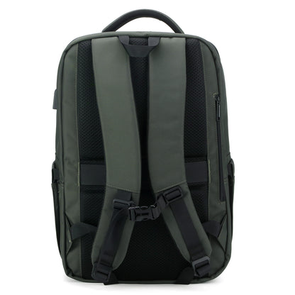 Brisby Rugzak Pro 2 – Laptoprugzak tot 15,7 inch voor Werk, School en Reizen – Waterafstotend – Met Tabletvak, Antidiefstalvak en Trolleysleeve – Groen