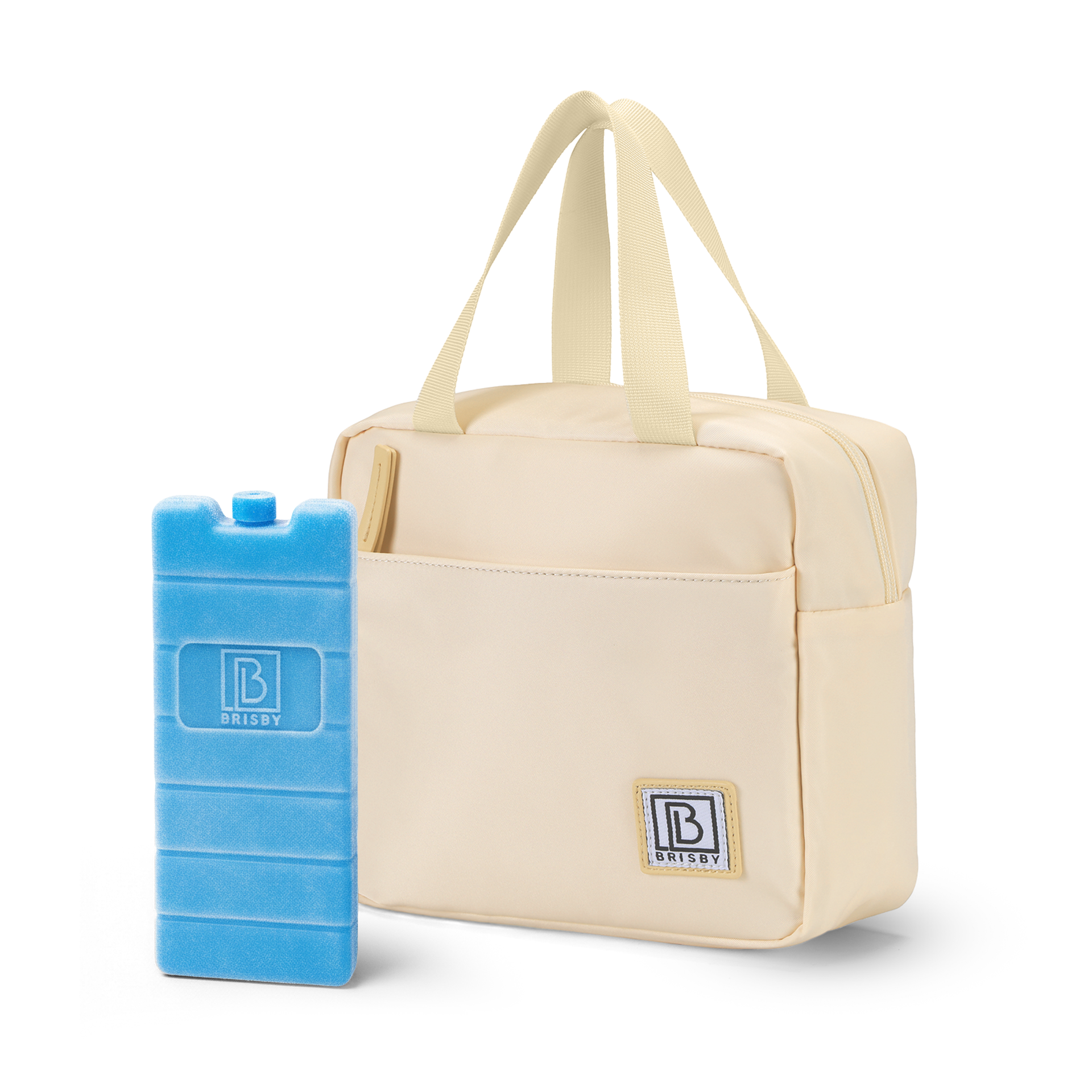 Brisby Koeltas 4 liter – Smooth Champagne – met koelelement – afneembare binnen voering
