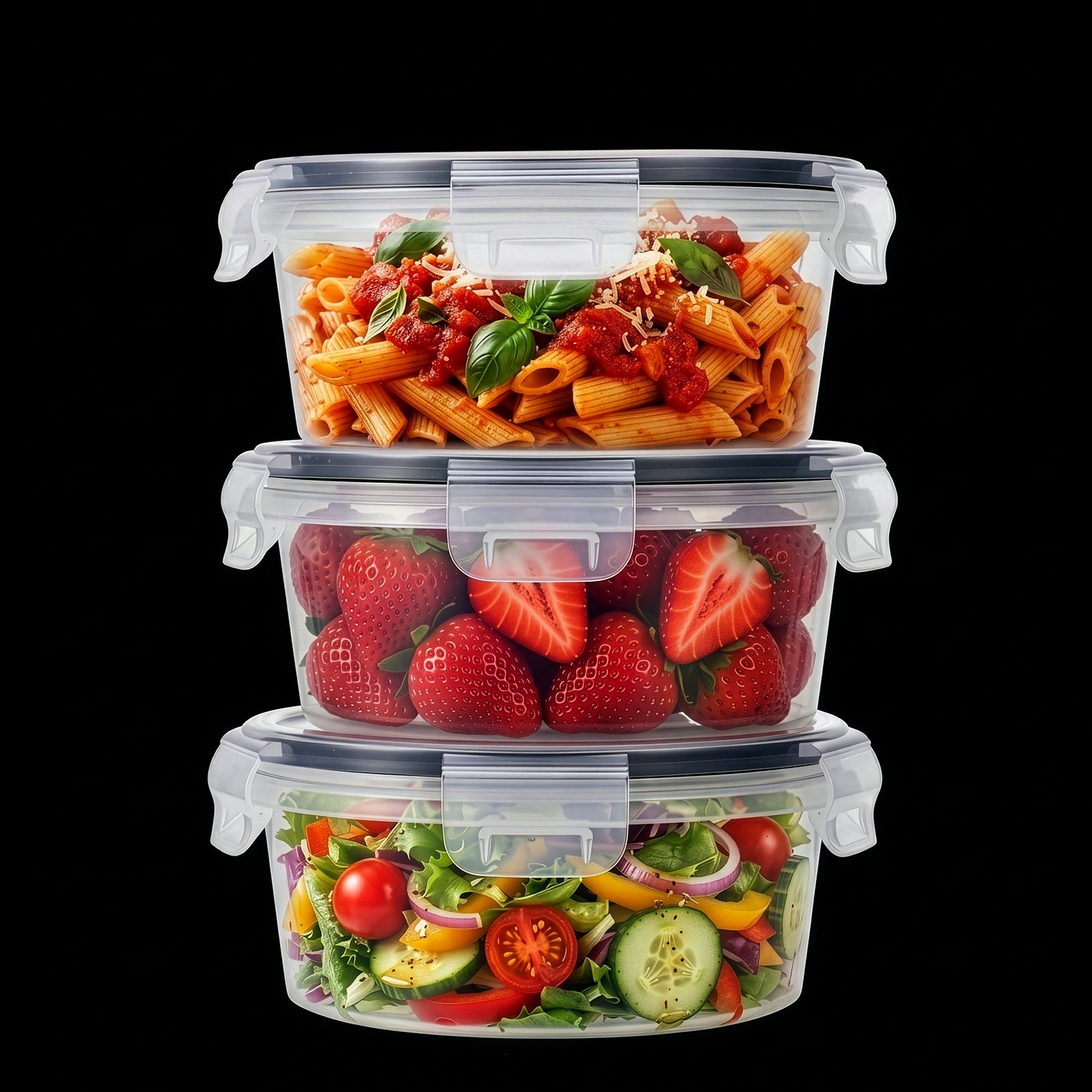 Bardi vershoudbakjes set 16 stuks - BPA vrij