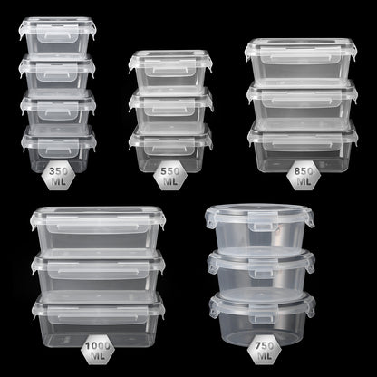 Bardi vershoudbakjes set 16 stuks - BPA vrij