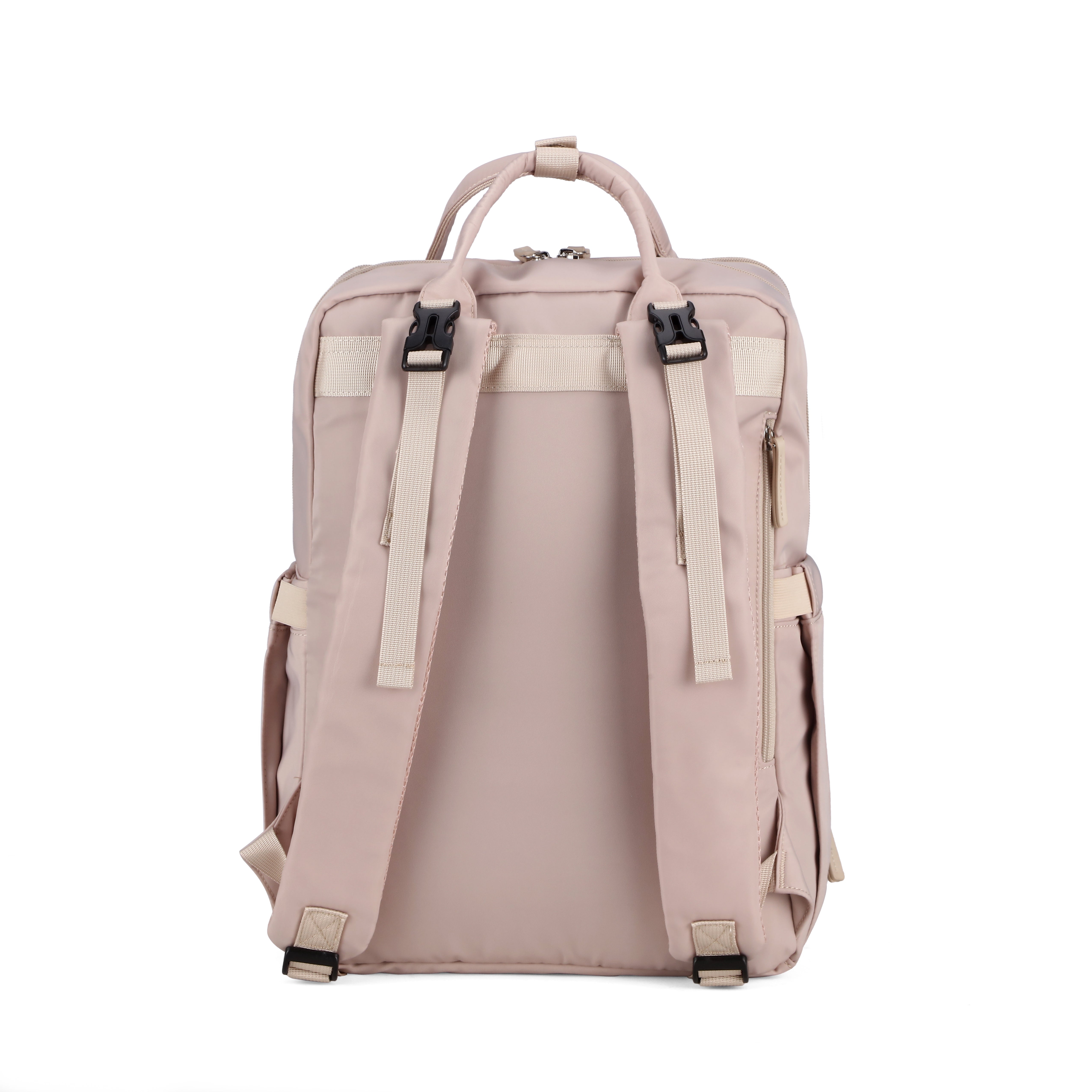 Brisby slijtvaste Luiertas – verzorgingstas – met buggymontage - SOFTPINK