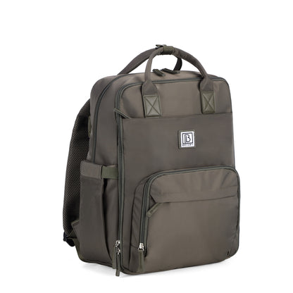 Brisby slijtvaste Luiertas – verzorgingstas – met buggymontage - FORESTGREEN