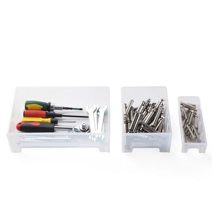 Packaway ladenkast met 38 laden - assortimentskast en opbergsysteem - blauw en zwart