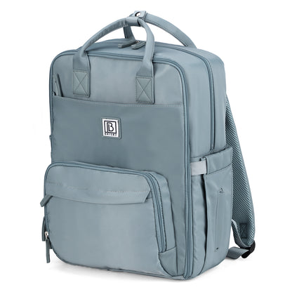 Brisby slijtvaste Luiertas – verzorgingstas – met buggymontage - Mist Blue
