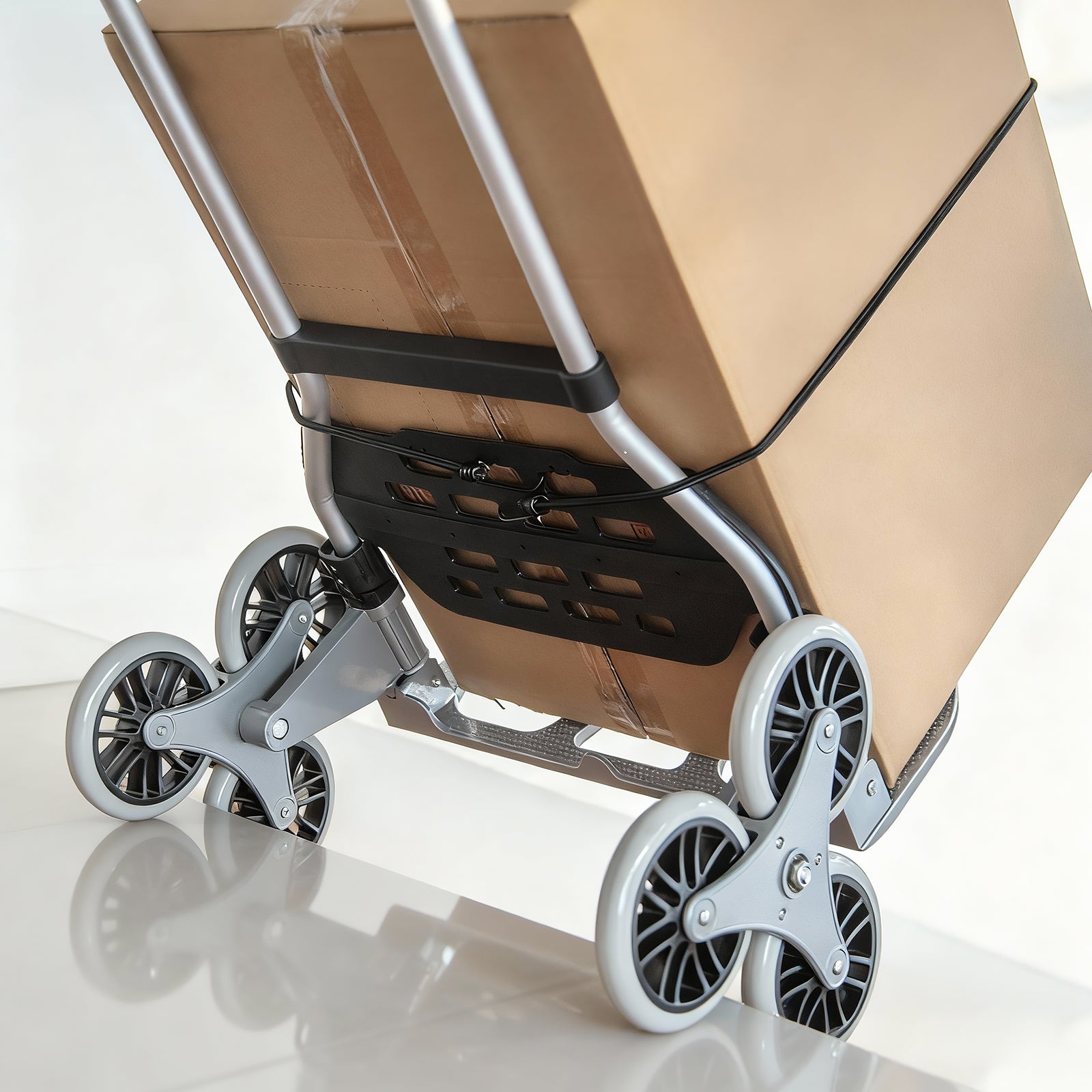 Packaway Steekwagen 120 kg - opvouwbaar - trapwielen - telescopisch handvat - aluminium