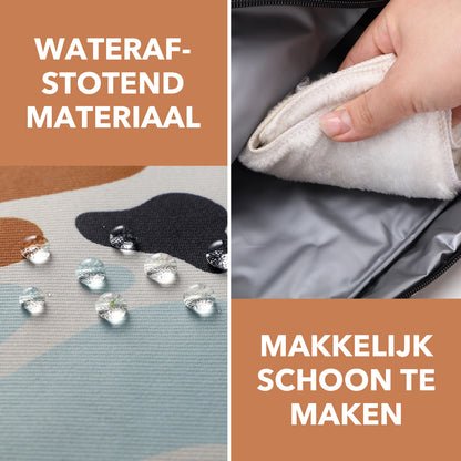 Brisby Koeltas Lunchtas 7L - Inclusief 2 Koelelementen & Schouderband - Palette
