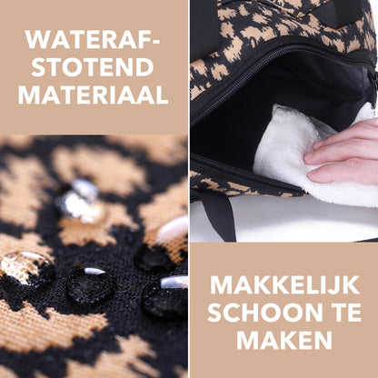 Koeltas 10L avant -  Lunchtas - 4-laags geïsoleerd - 2 gratis koelelementen - incl. schouderband - Leo