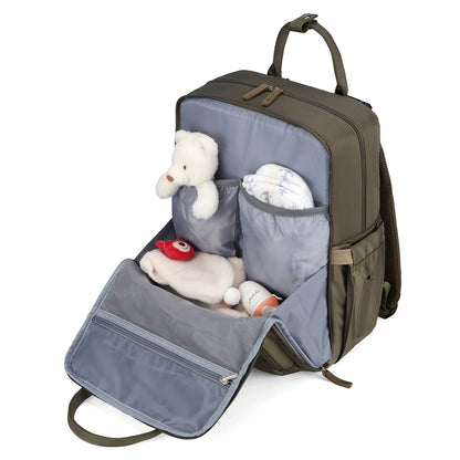 Brisby slijtvaste Luiertas – verzorgingstas – met buggymontage - Olive Green