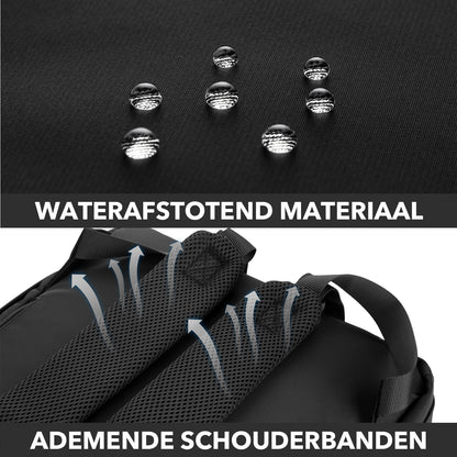 Brisby slijtvaste Luiertas – verzorgingstas – met buggymontage - Signature Black